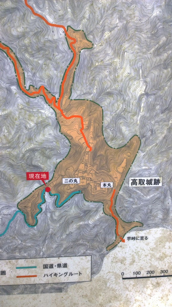 日本百大名城:61.高取城:高取城 日本百大名城:61.高取城:高取城