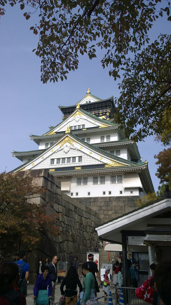 日本百大名城：54.大阪城：大阪城