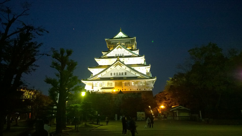 日本百大名城：54.大阪城：大阪城