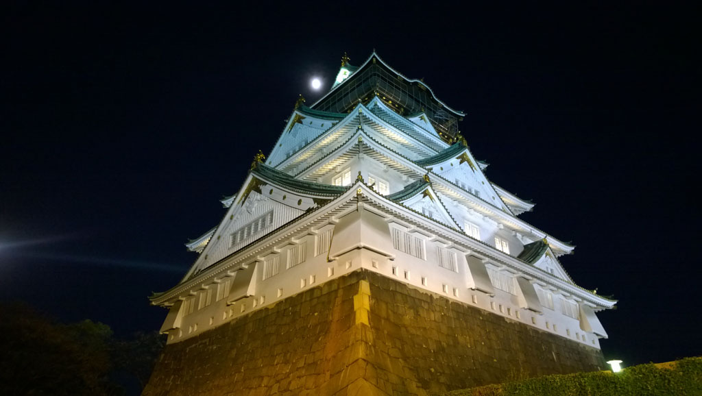 日本百大名城：54.大阪城：大阪城