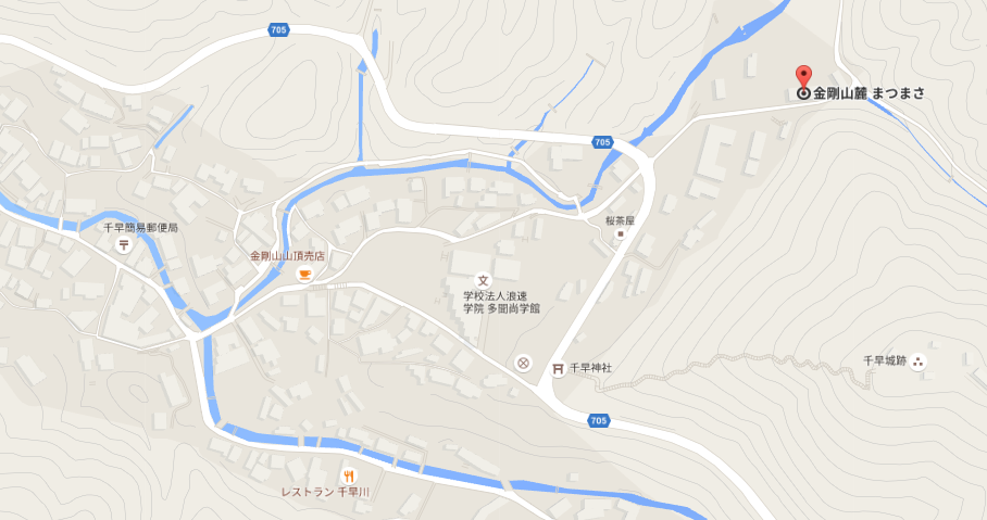 日本百大名城：55.千早城：千早城