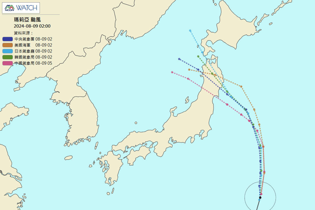 航空事件簿 2024/08 日本五六七八號颱風 - 這裡胡說 JL TALKS