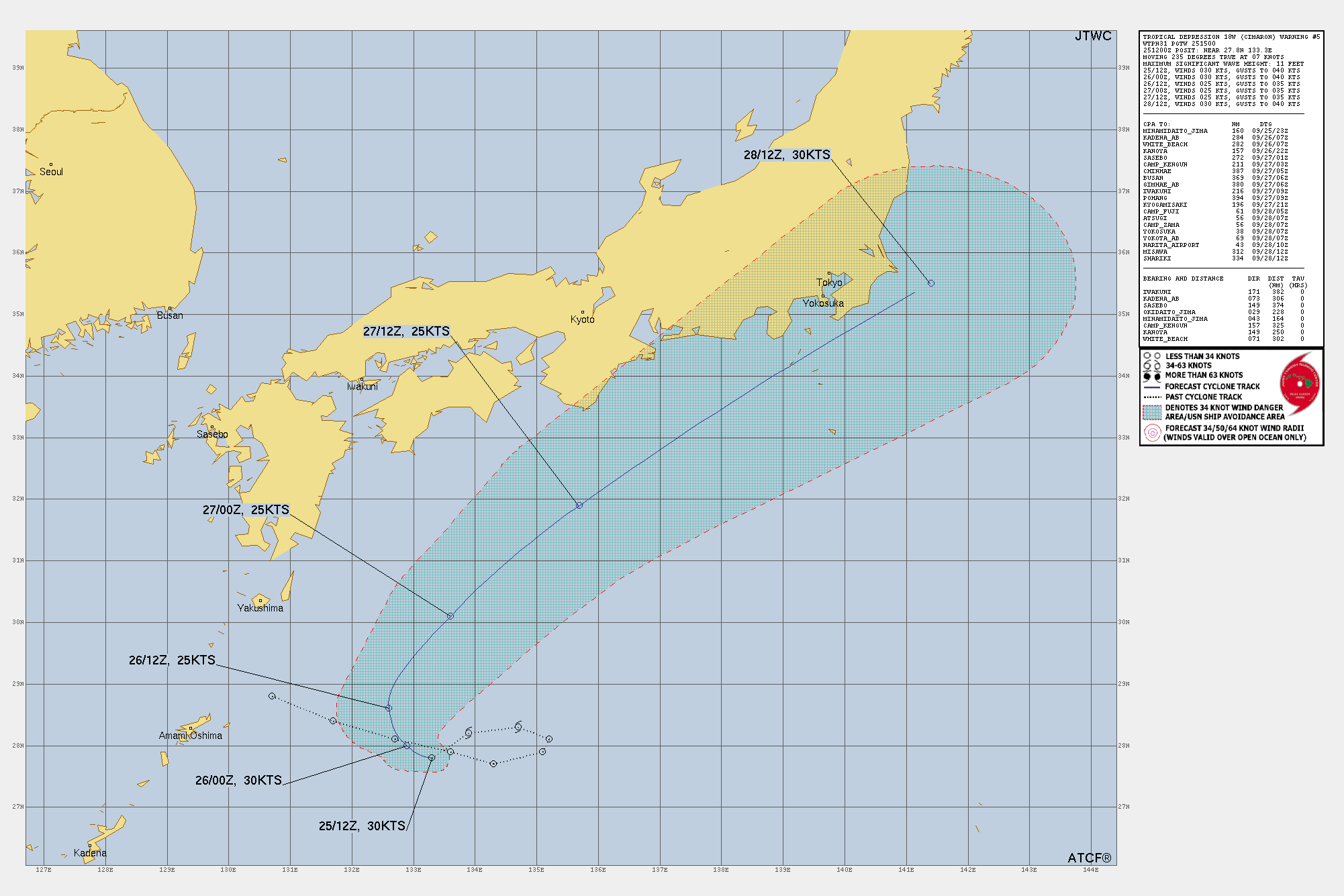 航空事件簿：2024/10  燕子/山陀兒颱風：9/26 路徑預測