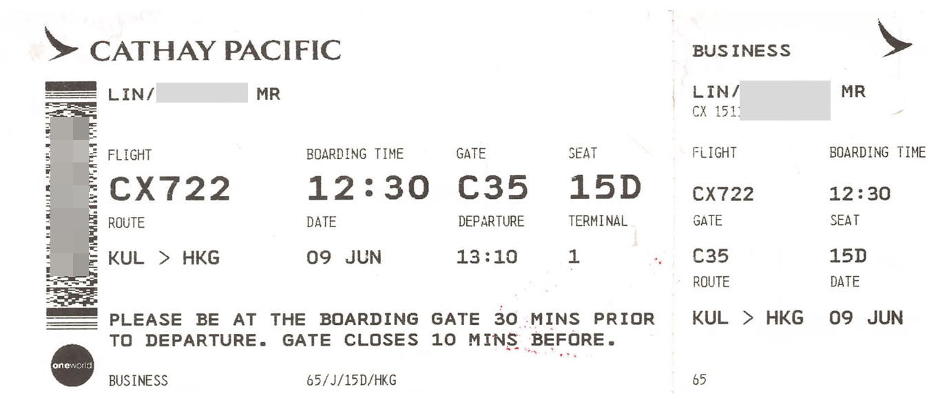 登機證條碼不遮看光光！上面藏了多少秘密英文簡寫是什麼意思不同航空公司登機證長怎樣- 傑西大叔x 這裡胡說