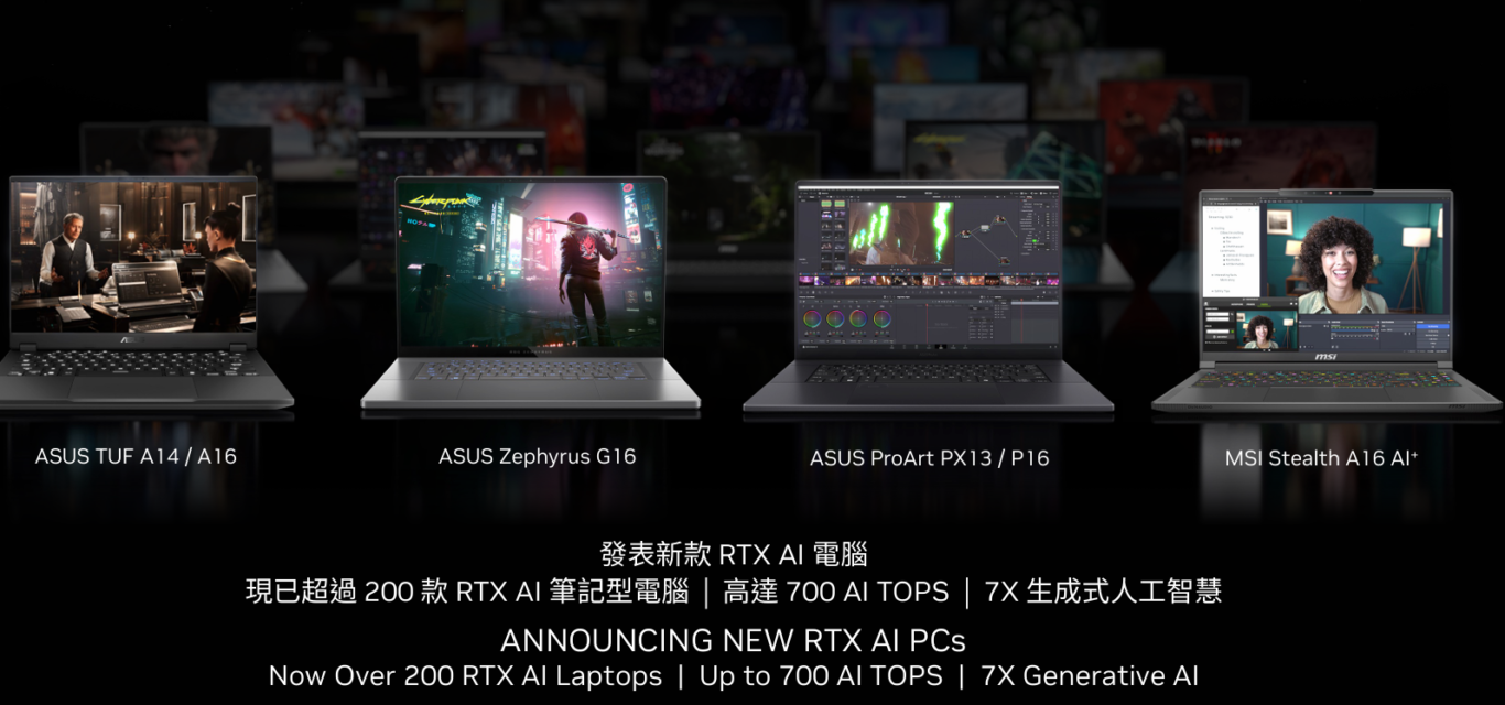 Computex 2024：NVIDIA 創辦人黃仁勳 演講紀錄：RTX AI電腦