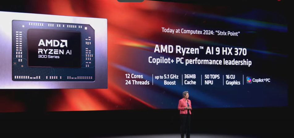 Computex 2024：AMD 蘇姿丰博士 KEYNOTE 演講：AI PC