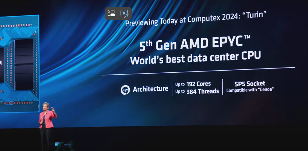 Computex 2024：AMD 蘇姿丰博士 KEYNOTE 演講：資料中心