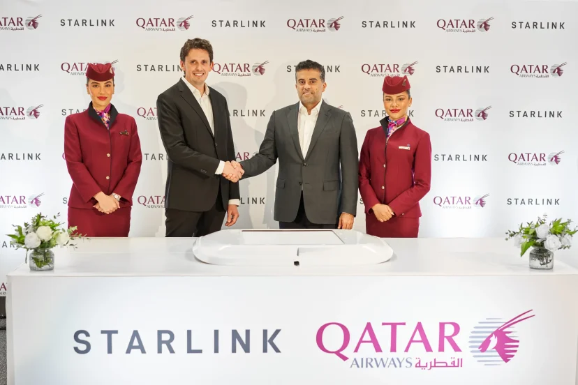卡達航空宣布將會使用星鏈衛星網路 STARLINK 下載速度200M沒問題 - 這裡胡說 JL TALKS