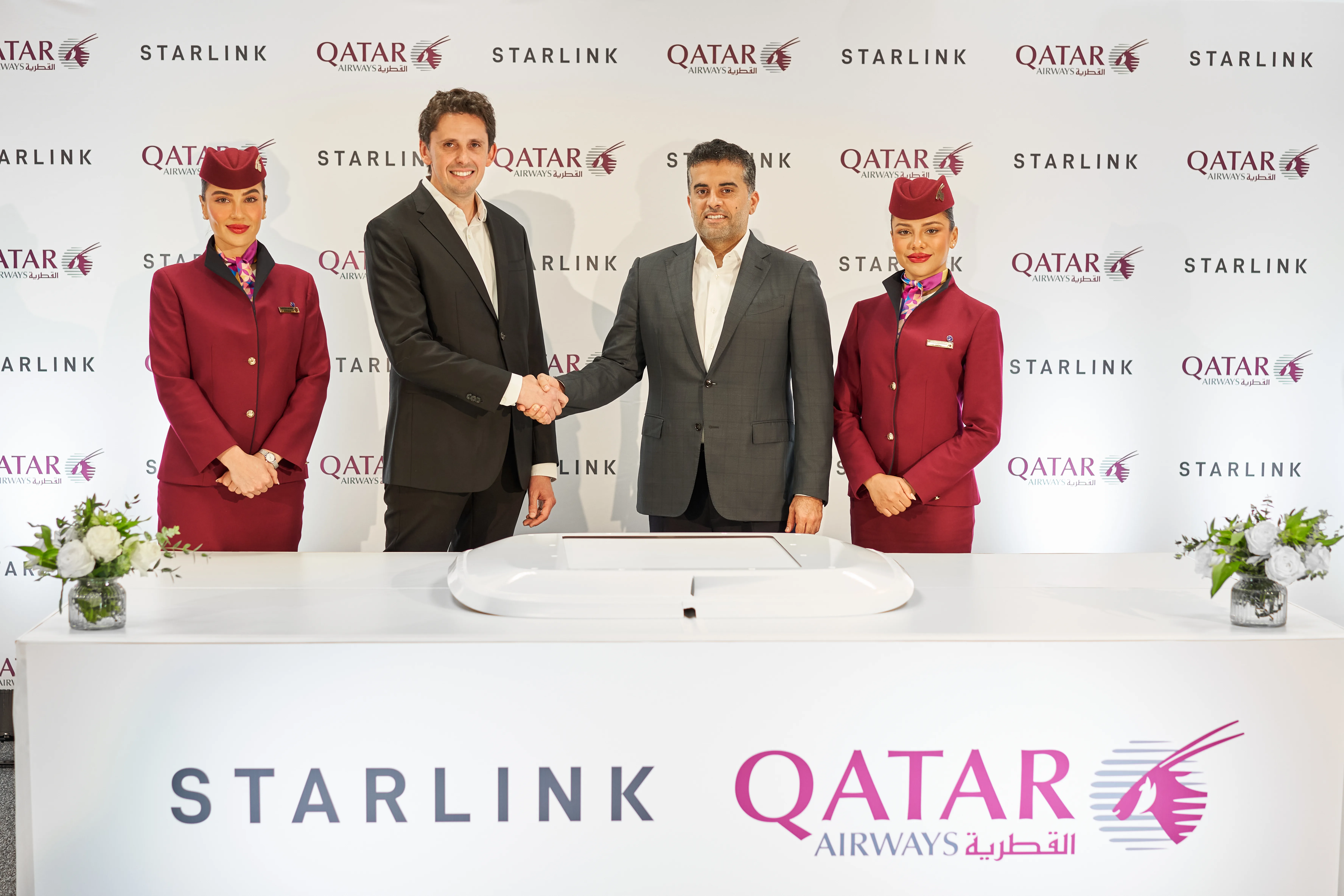 卡達航空宣布將會使用星鏈衛星網路 STARLINK 下載速度200M沒問題 - 這裡胡說 JL TALKS
