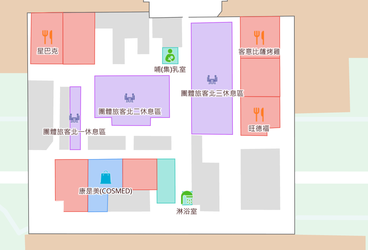 北側商場 北側商場