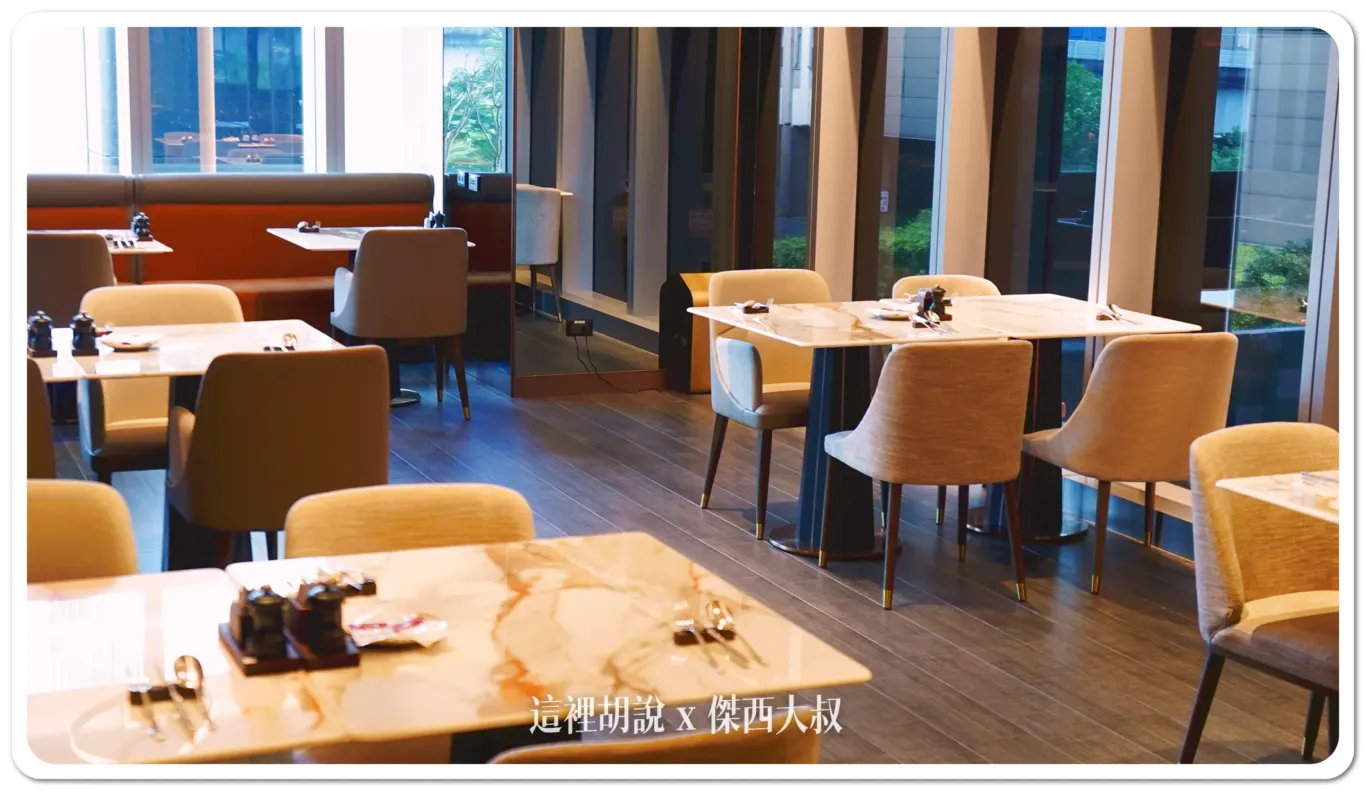 台北南港 漢來大飯店 早餐時段 島語自助餐：用餐環境