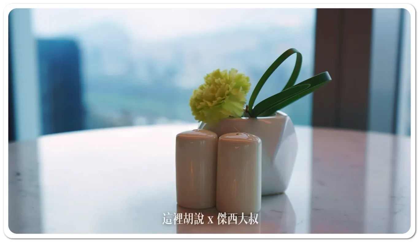 I actually really dig the little flower arrangements on the tables.