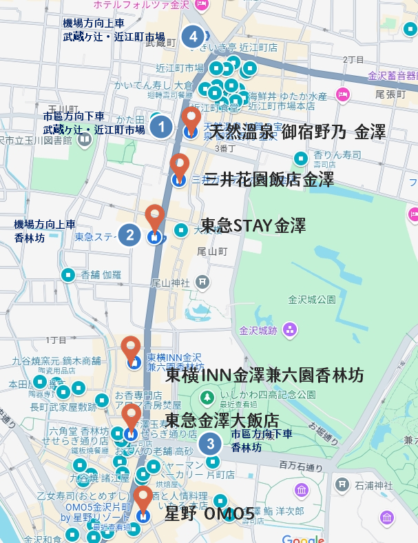 【金澤懶人包】超越一日遊！LONG STAY深度美食攻略  傑西認證的必吃餐廳完整清單：交通工具