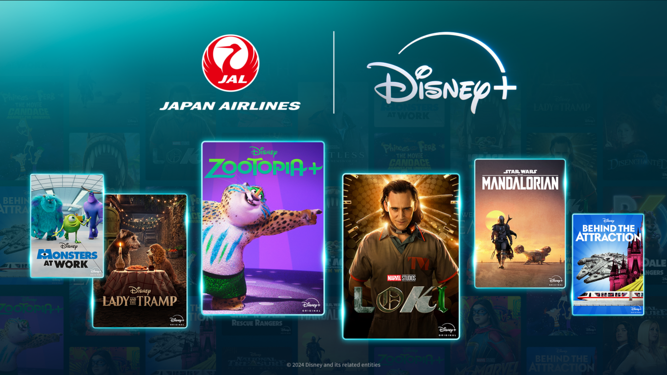 日本航空 在空中體驗 Disney+ 的魔力 - 這裡胡說 JL TALKS 日本航空 在空中體驗 Disney+ 的魔力 - 這裡胡說 JL TALKS