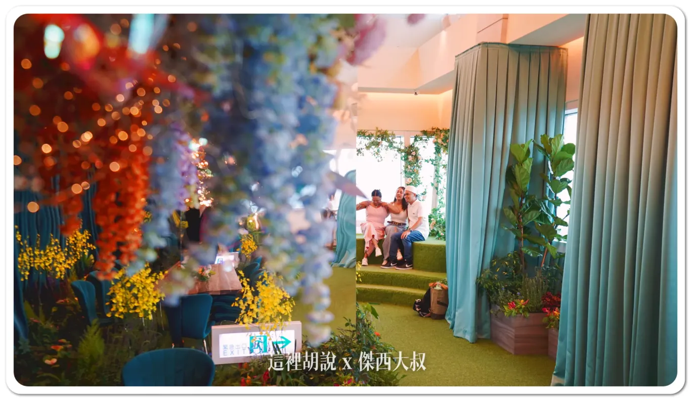 你看其他外國遊客拍成這樣，傑西還是一個大叔都已經拍成這樣了