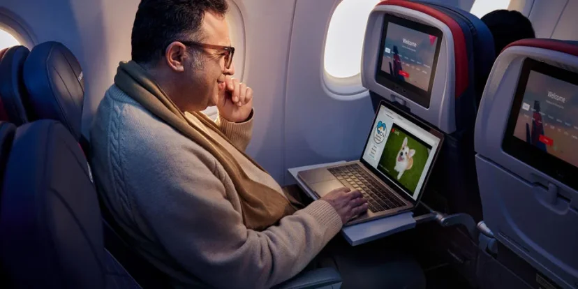達美航空旅客今年夏天起 在國際航班上可以使用可以看影片的高速網路 亞洲航線要到明年 - 這裡胡說 JL TALKS