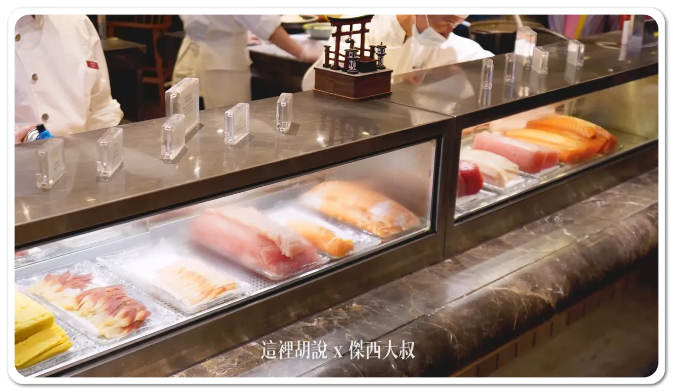生魚片以及握壽司 生魚片以及握壽司