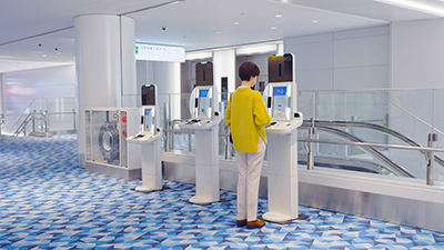 圖片來源 羽田空港第2ターミナルにおける入国審査・税関申告の手続をワンストップで実現する共同端末を受注 (2024年1月25日): プレスリリース | NEC