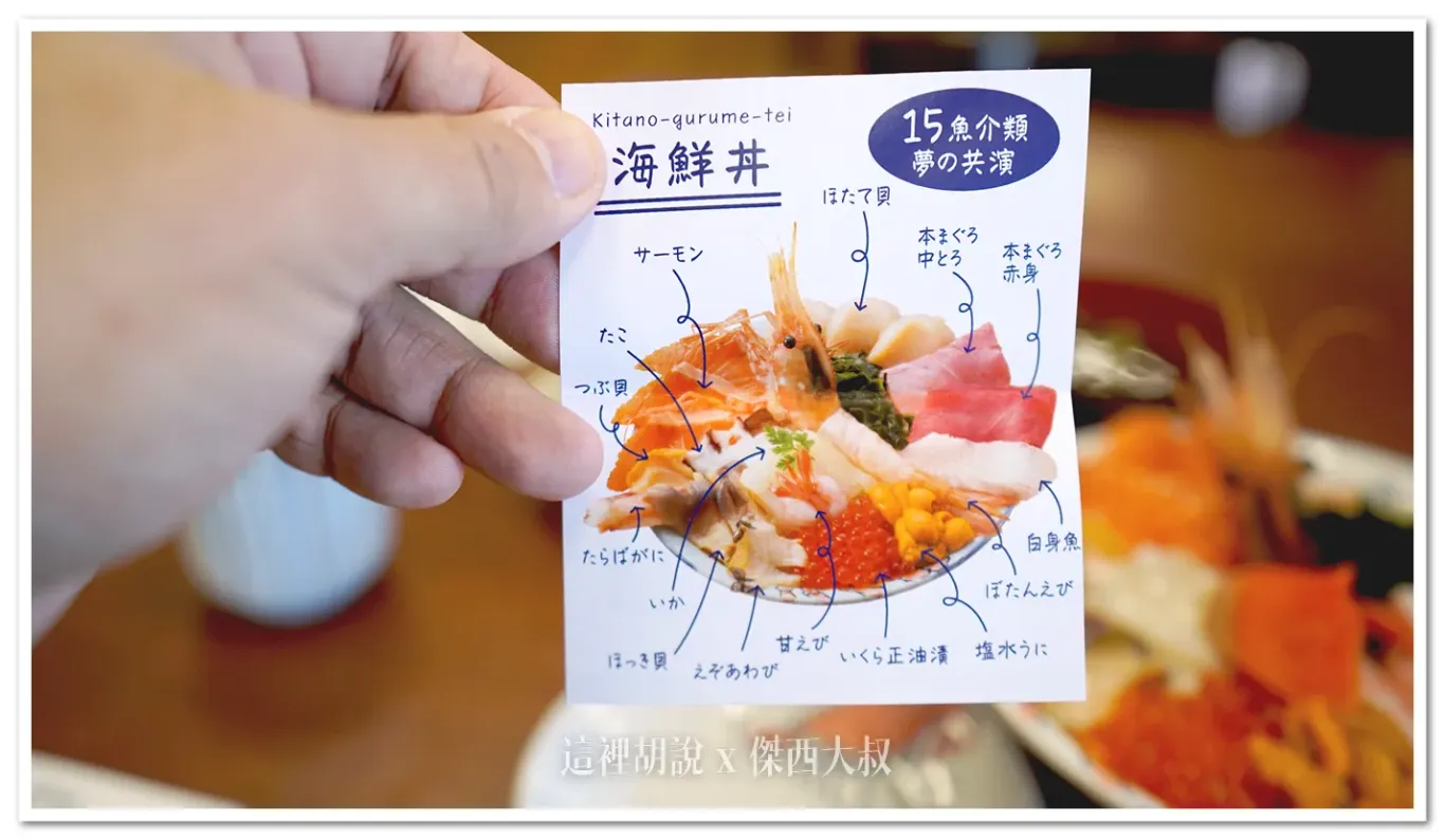 還有附上一張介紹的小卡,來介紹在上面的魚料 還有附上一張介紹的小卡,來介紹在上面的魚料