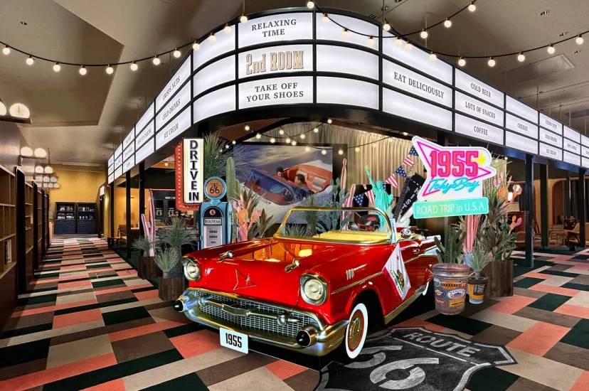 東京【1955 Tokyo Bay by 星野集團】首次舉辦「Road Trip in U.S.A. 1955」 50年代美國公路旅行體驗特色美食和遊戲 - 這裡胡說 JL TALKS