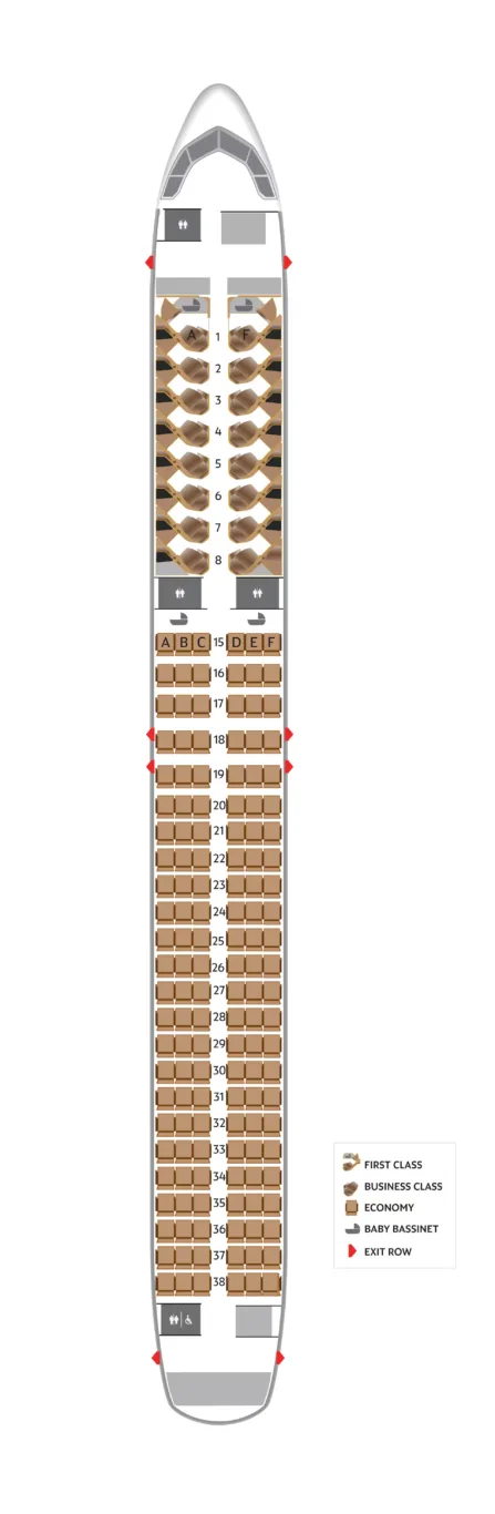 阿提哈德長途豪華體驗 引進中短程航線 全新 A321LR 正式亮相：經濟艙