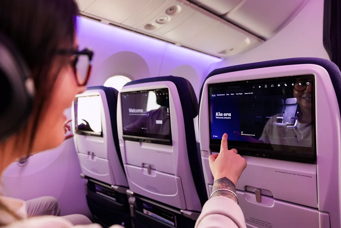全客艙產品介紹：紐西蘭航空 787-9夢幻客機全面改裝！三艙等全新體驗亮點、改裝細節 往來台灣紐西蘭使用機種：經濟艙（Economy）