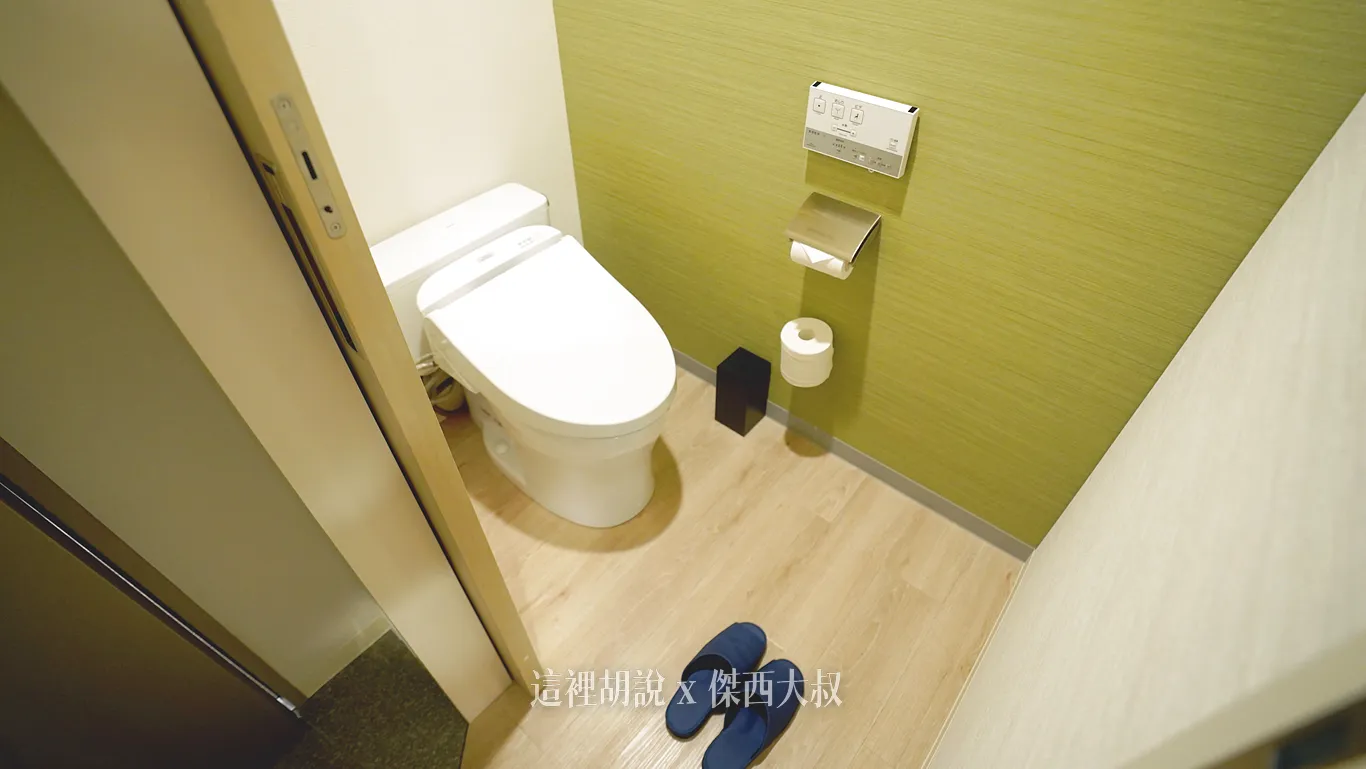 The toilet is designed separately and features a TOTO bidet toilet seat The toilet is designed separately and features a TOTO bidet toilet seat