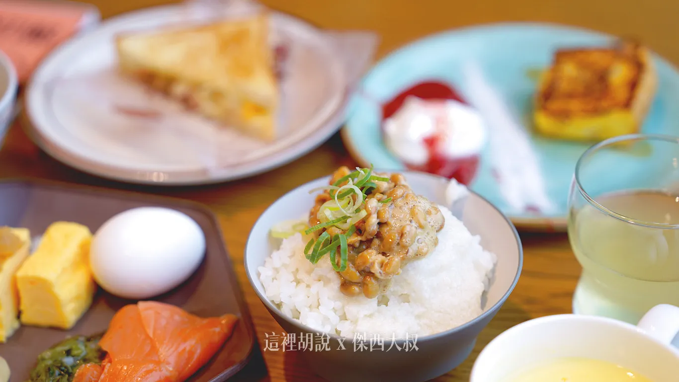 And of course, I couldn't miss the natto!