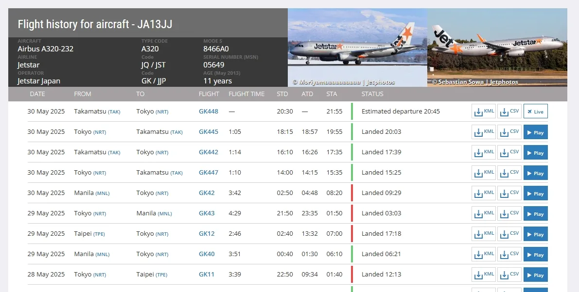 航空事件簿 2025/5/28- 05/30 捷星航空延遲狀態分析 - 這裡胡說 JL TALKS 航空事件簿 2025/5/28- 05/30 捷星航空延遲狀態分析 - 這裡胡說 JL TALKS