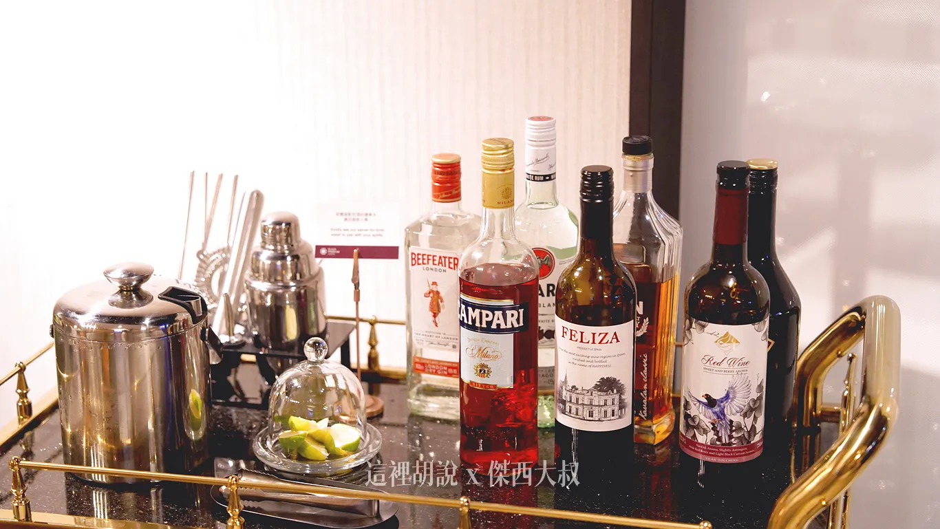 有單品以及各類基酒可以自己搭配