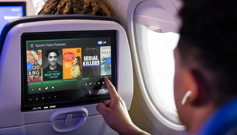 聯合航空與 Spotify 宣布獨家合作：音樂、Podcast 與有聲書現已登上 130,000 多個座椅螢幕 - 這裡胡說 JL TALKS