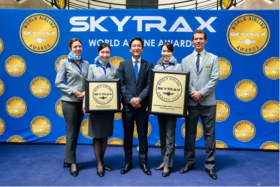 全日本空輸 (All Nippon Airways) 榮獲兩項 SKYTRAX 2025 世界航空大獎 - 這裡胡說 JL TALKS