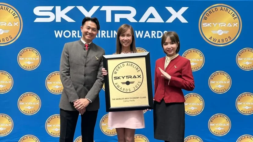 國泰航空於年度Skytrax大獎 榮膺全球最佳航空公司第三名 以及全球最佳經濟客艙及最佳機上娛樂殊榮 - 這裡胡說 JL TALKS