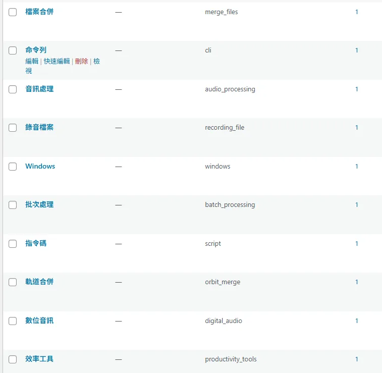 傑西自己用GOOGLE GEMINI AI寫出來的WORDPRESS 工具程式們：Vertex AI 自動標籤外掛設定（尚未提供公開下載）