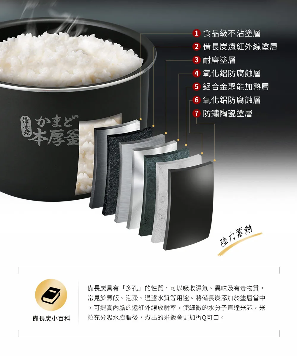 備長炭塗層 備長炭塗層
