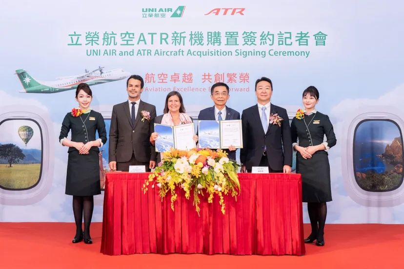 立榮航空舉行19架 ATR 新機簽約儀式 進行機隊更新 - 這裡胡說 JL TALKS 立榮航空舉行19架 ATR 新機簽約儀式 進行機隊更新 - 這裡胡說 JL TALKS