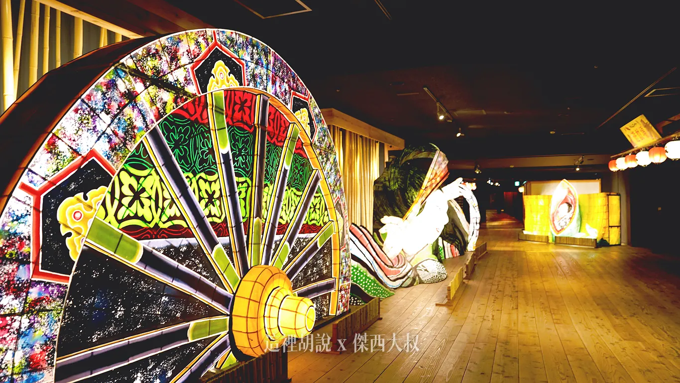 從本館下樓之後，就會看到常態放置的睡魔