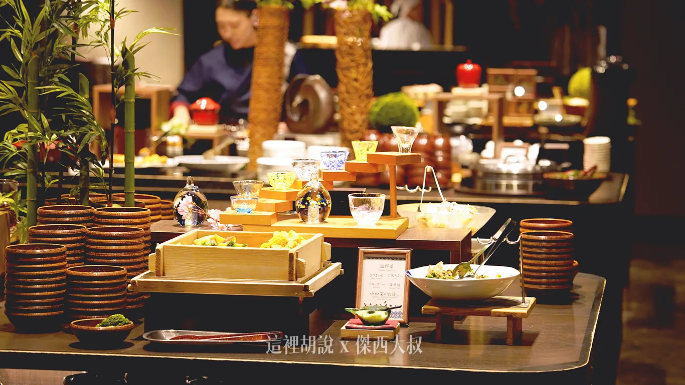 星野集團 青森屋 NORESORE 食堂 果然是帆立貝的故鄉 早餐晚餐都是干貝吃到飽（第6篇/共6篇）：早餐