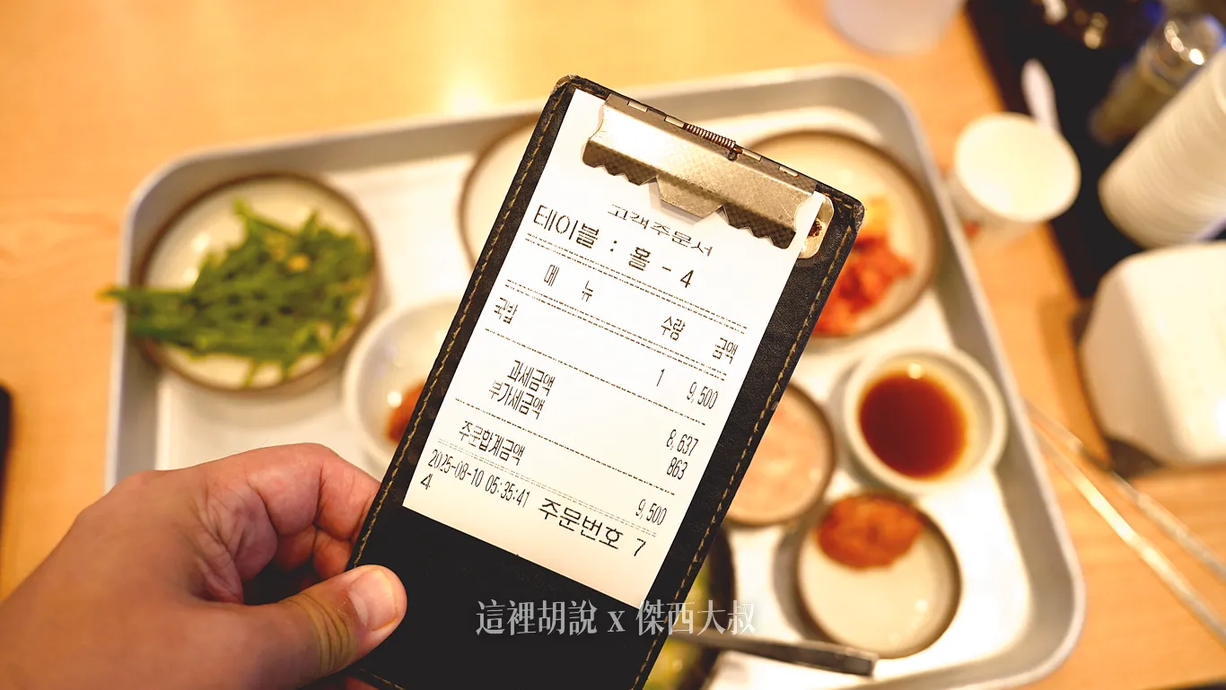 釜山西面 松亭三代豬肉湯飯/豬肉湯飯一條街/ 24小時凌晨可能會休息 / 中韓菜單對照表 - 這裡胡說 JL TALKS