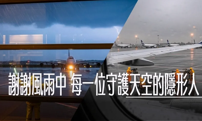 當航班轉降之後:請謝謝風雨中每一位守護天空的隱形人 - 這裡胡說 JL TALKS 當航班轉降之後:請謝謝風雨中每一位守護天空的隱形人 - 這裡胡說 JL TALKS