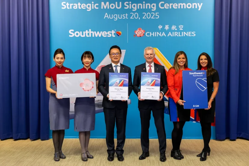 華航攜手西南航空聯票開賣 擴大合作 台美聯航結盟新局 酬賓哩程計畫是下一個目標 - 這裡胡說 JL TALKS