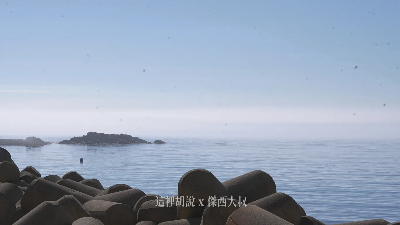 看不到盡頭的海水,非常的夢幻 看不到盡頭的海水,非常的夢幻