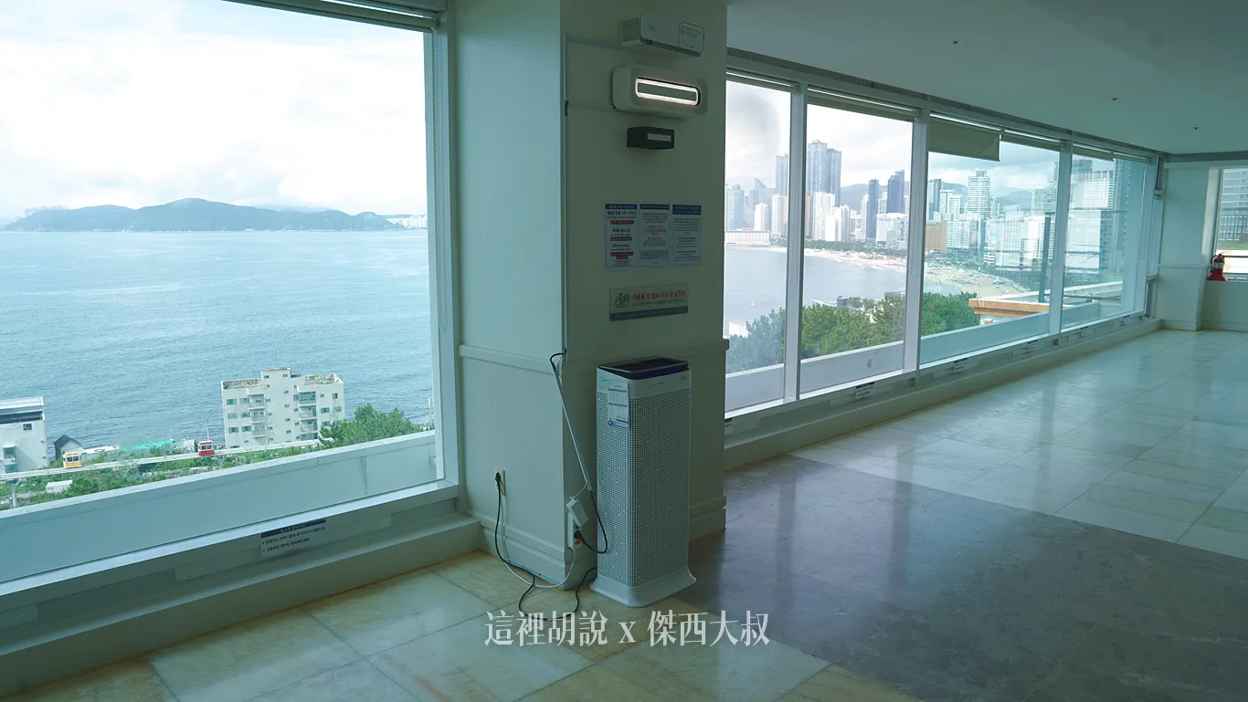 釜山海雲台 HillSpa 可遠眺海雲臺 釜山通行證可用 24小時營運：室內休息空間