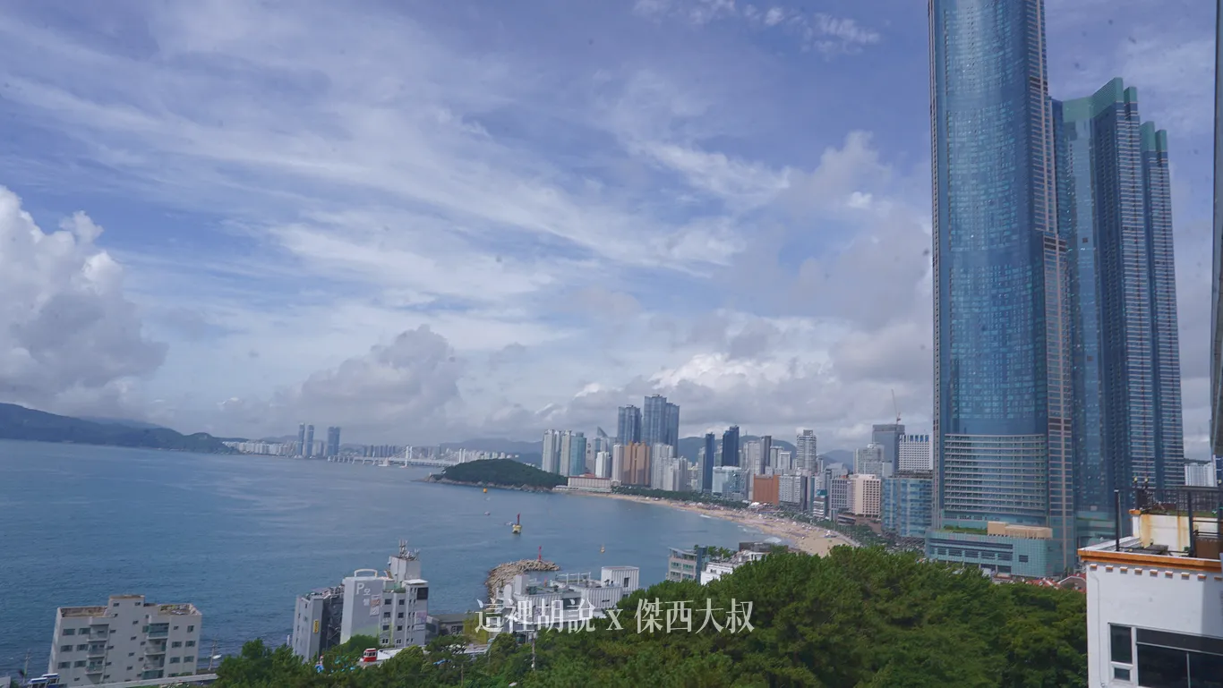 從三樓露台往外看