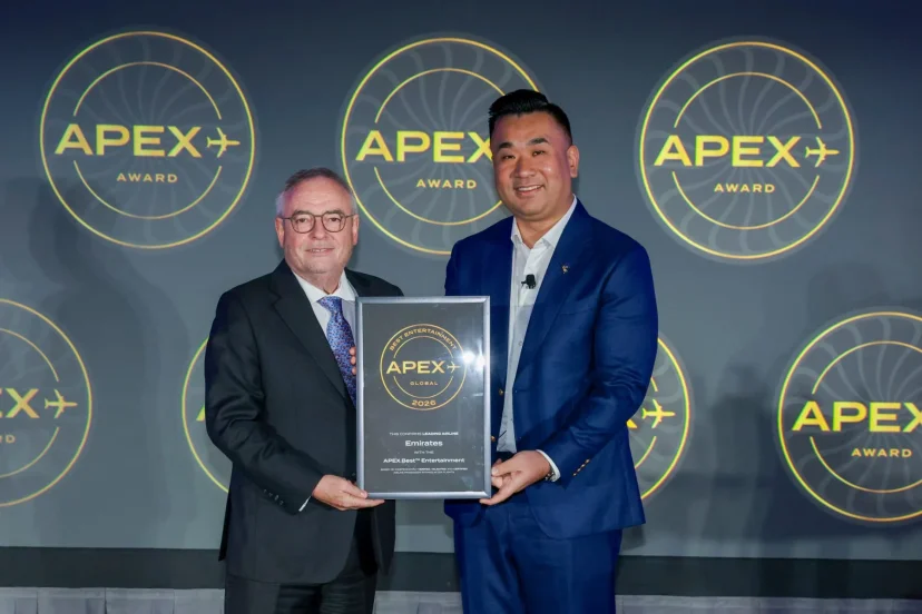 阿聯酋航空於 2026 年 APEX 大獎榮獲兩項全球殊榮 - 這裡胡說 JL TALKS
