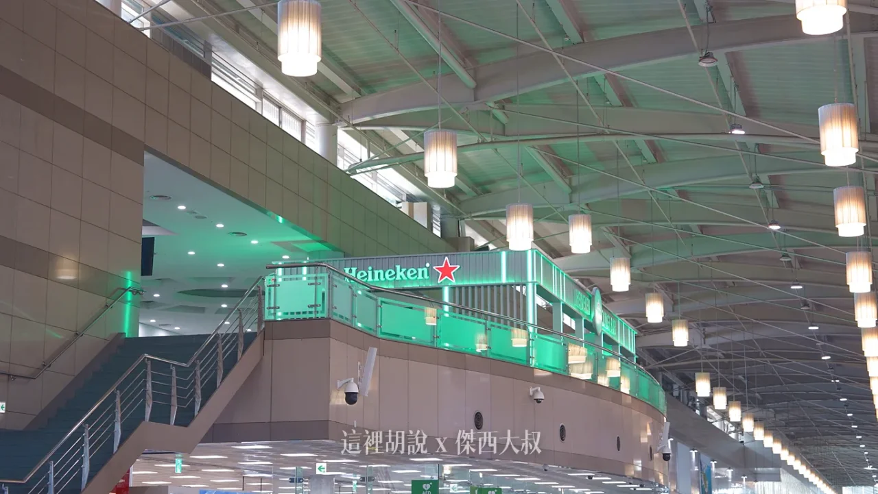 上樓有海尼根酒吧