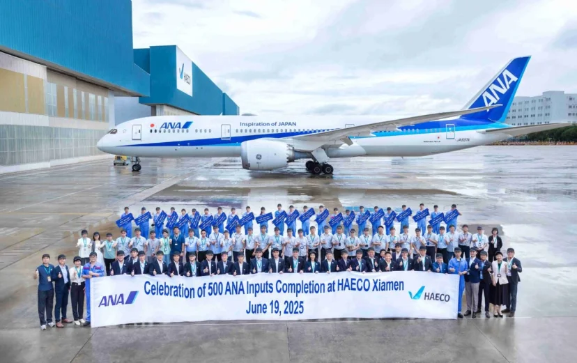 港機集團為全日空完成第 500 架飛機進廠維修 - 這裡胡說 JL TALKS