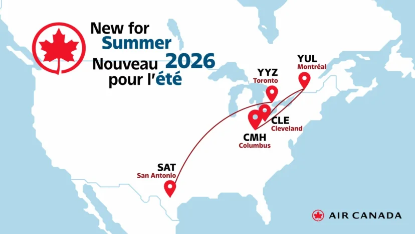 加拿大航空2026夏季 新增特定跨境航線 - 這裡胡說 JL TALKS 加拿大航空2026夏季 新增特定跨境航線 - 這裡胡說 JL TALKS