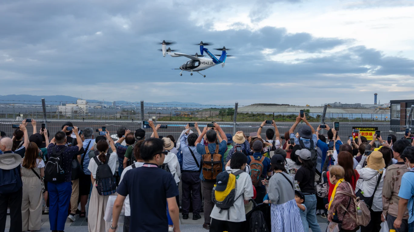 Joby與全日空於大阪世博會展示全電動飛行技術空中計程車 - 這裡胡說 JL TALKS