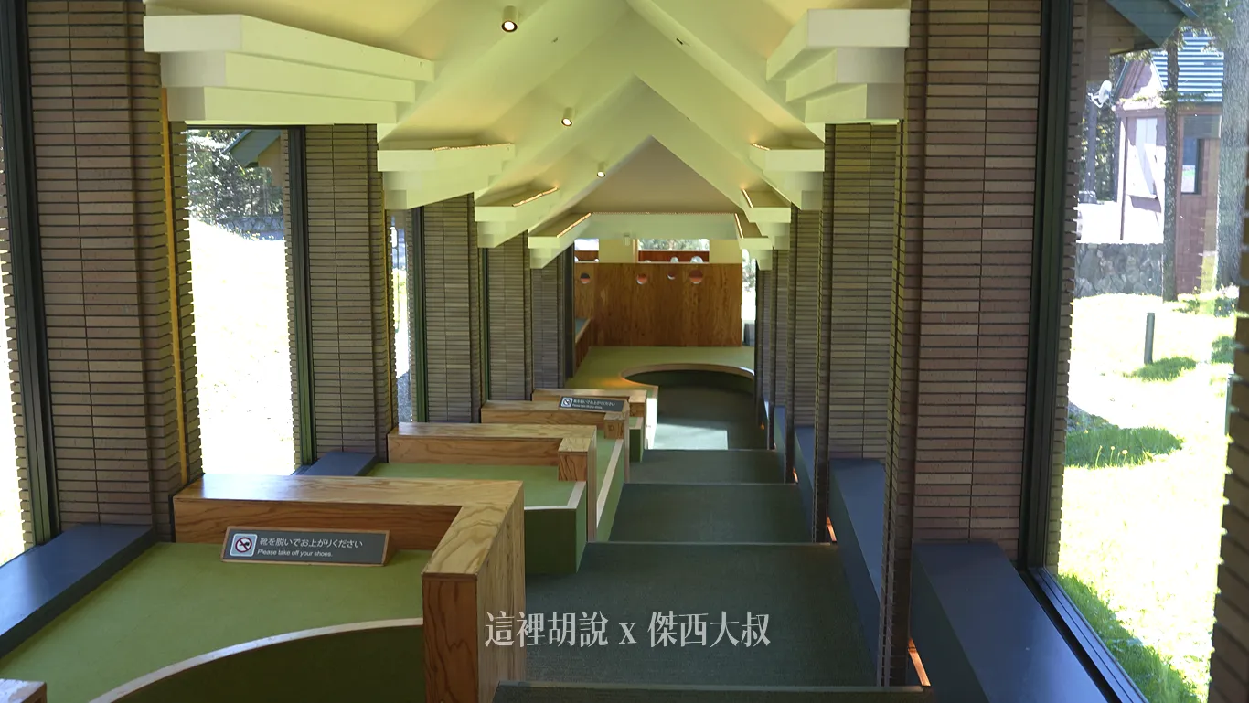 在這個區域當中有空間可以讓小朋友自由的遊戲活動